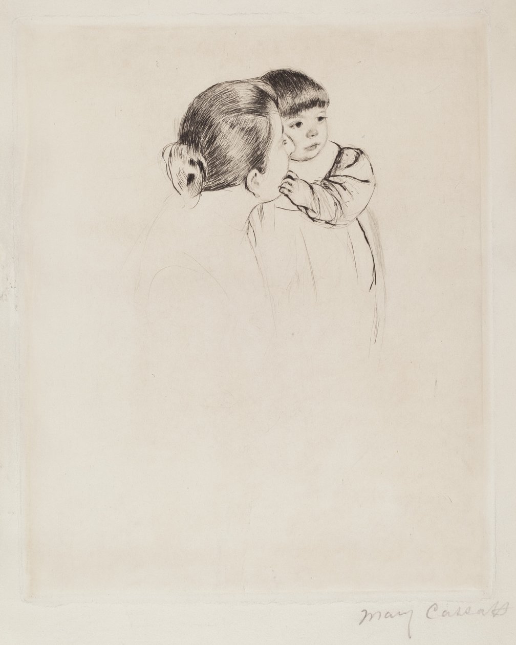 Chłopska Matka z Dzieciątkiem, ok. 1930 r. 1894. autorstwa Mary Cassatt
