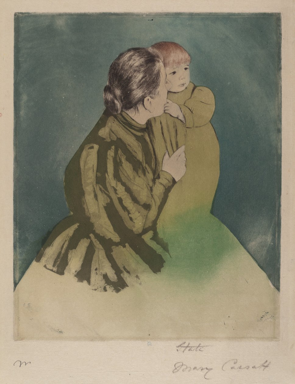 Chłopska Matka z Dzieciątkiem, ok. 1930 r. 1894. autorstwa Mary Cassatt