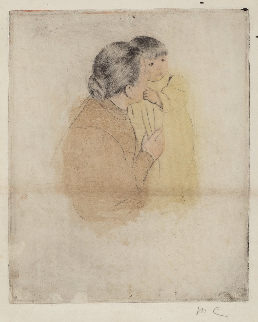 Chłopska Matka z Dzieciątkiem, ok. 1930 r. 1894. autorstwa Mary Cassatt
