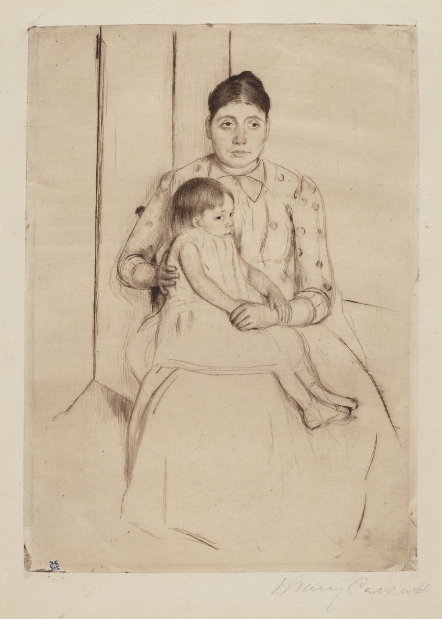 Odpoczynek, ok. 1890. autorstwa Mary Cassatt