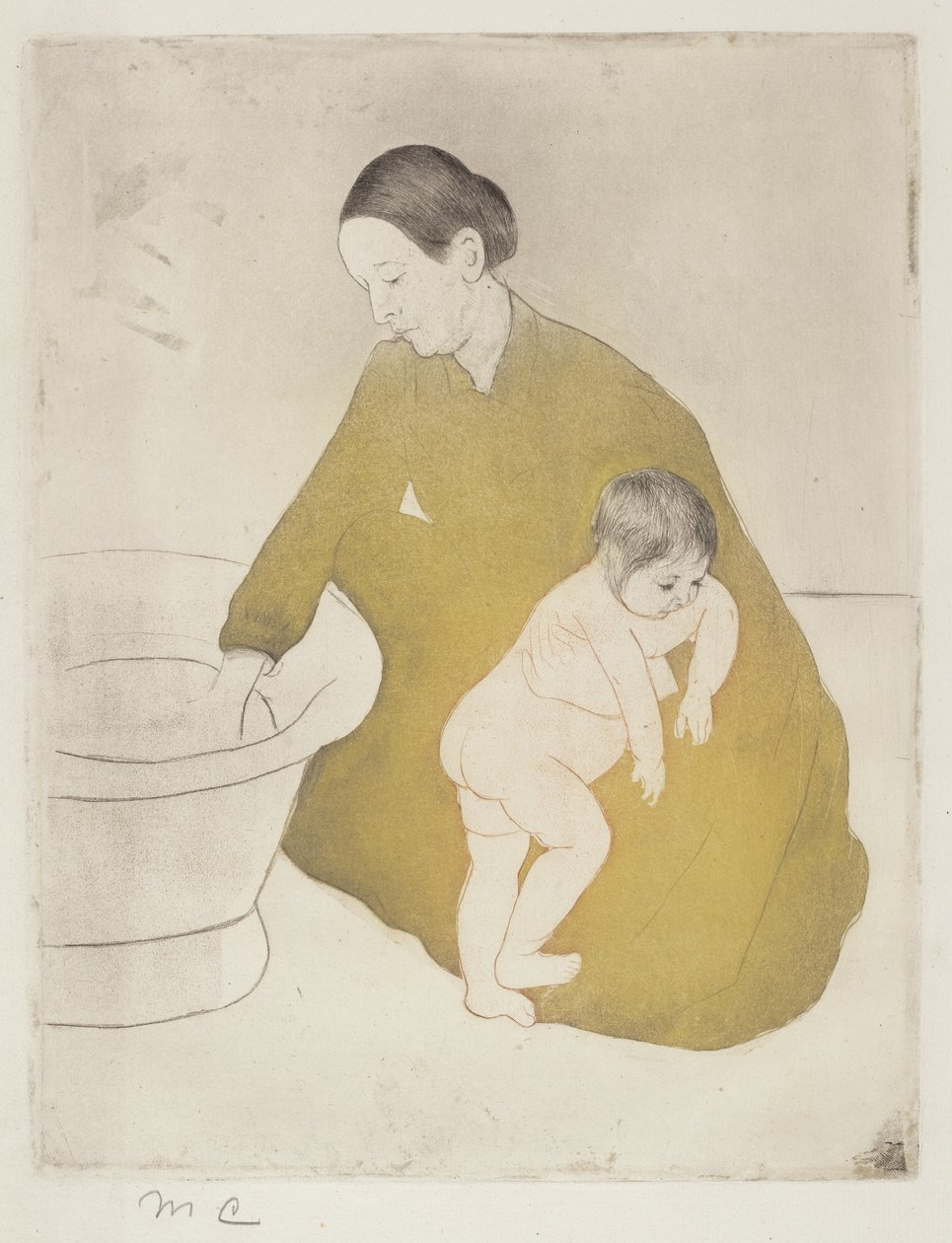 Łazienka autorstwa Mary Cassatt