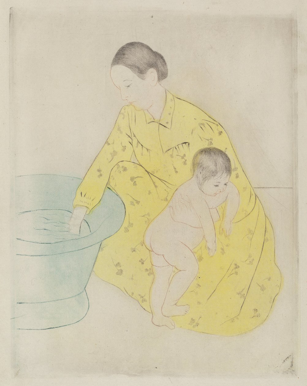 Łazienka autorstwa Mary Cassatt