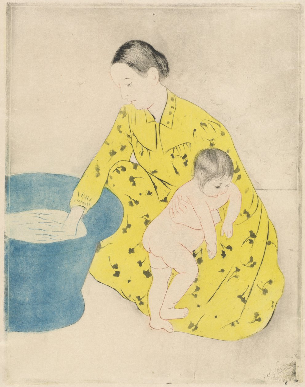 Łaźnia, 1890-1891. autorstwa Mary Cassatt