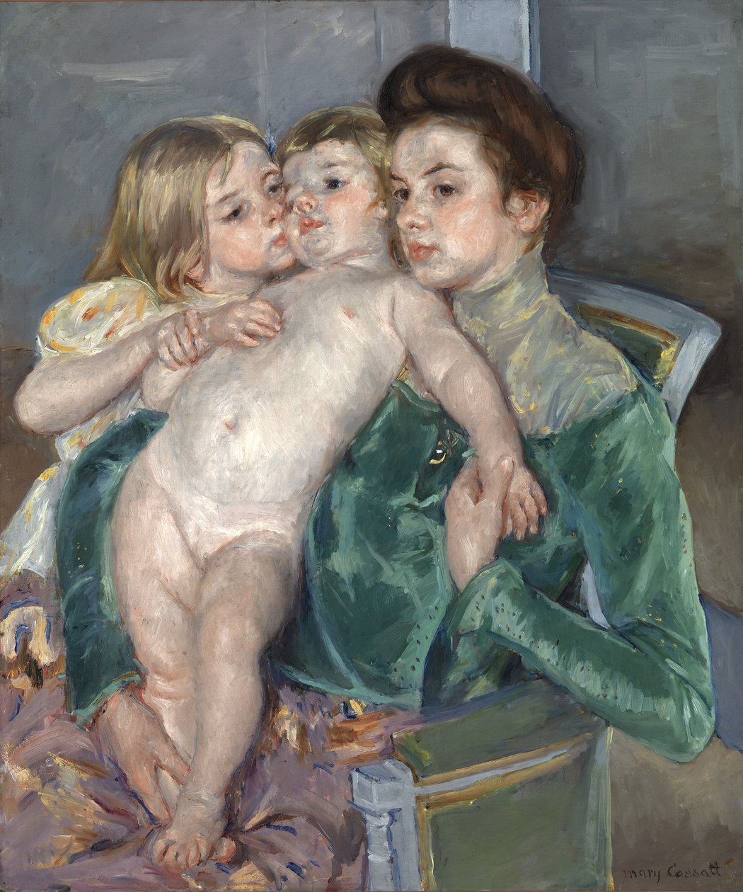 Pieszczota autorstwa Mary Cassatt