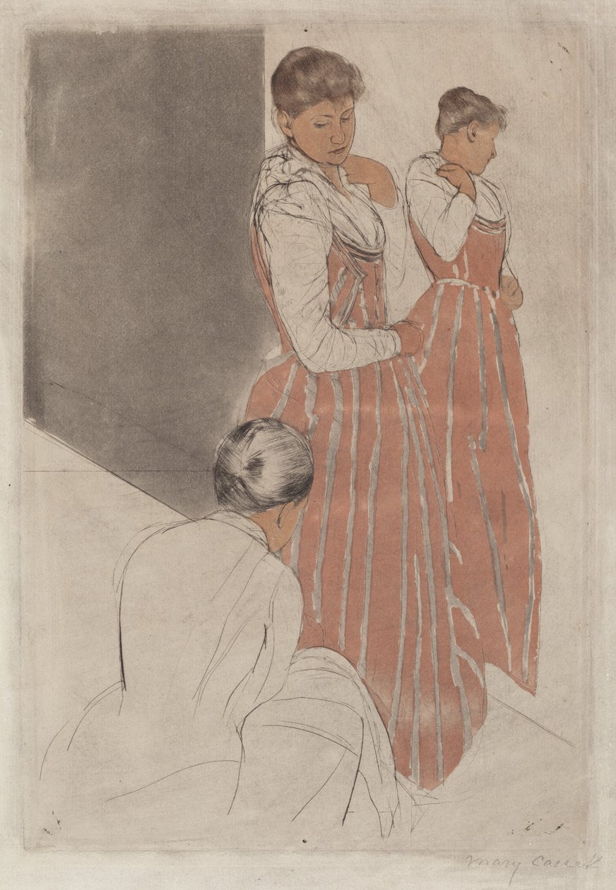 Dopasowanie autorstwa Mary Cassatt
