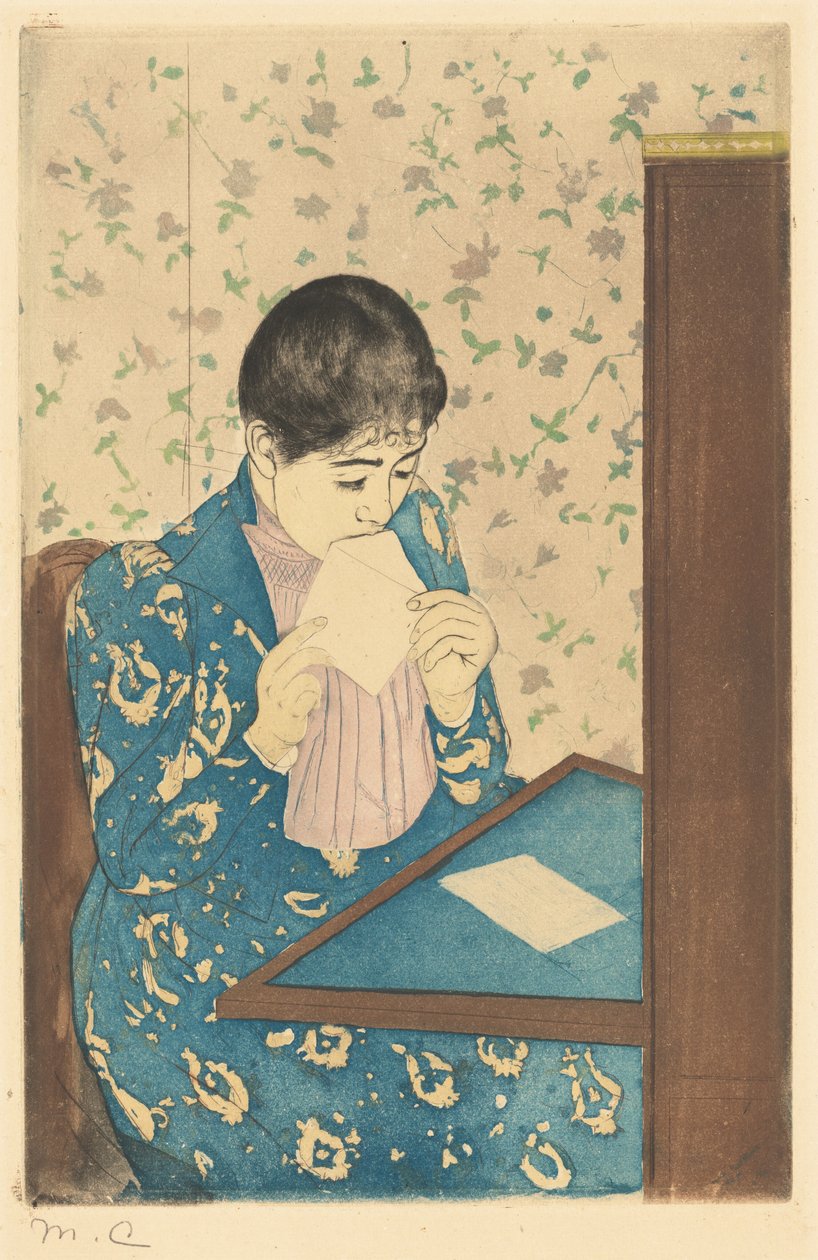 Litera autorstwa Mary Cassatt