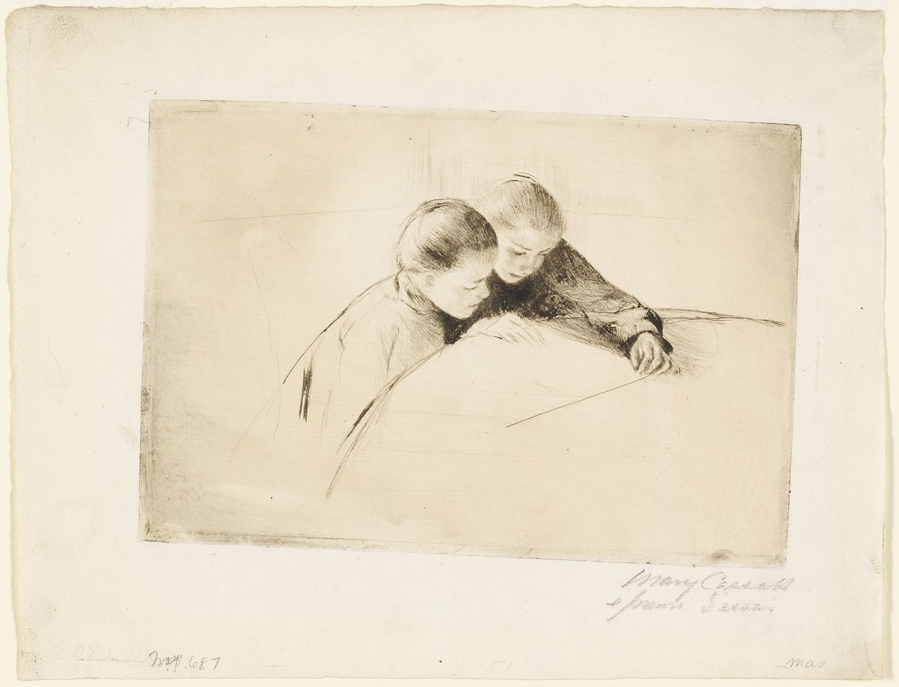 Mapa autorstwa Mary Cassatt