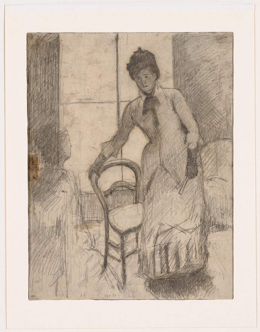 Gość autorstwa Mary Cassatt
