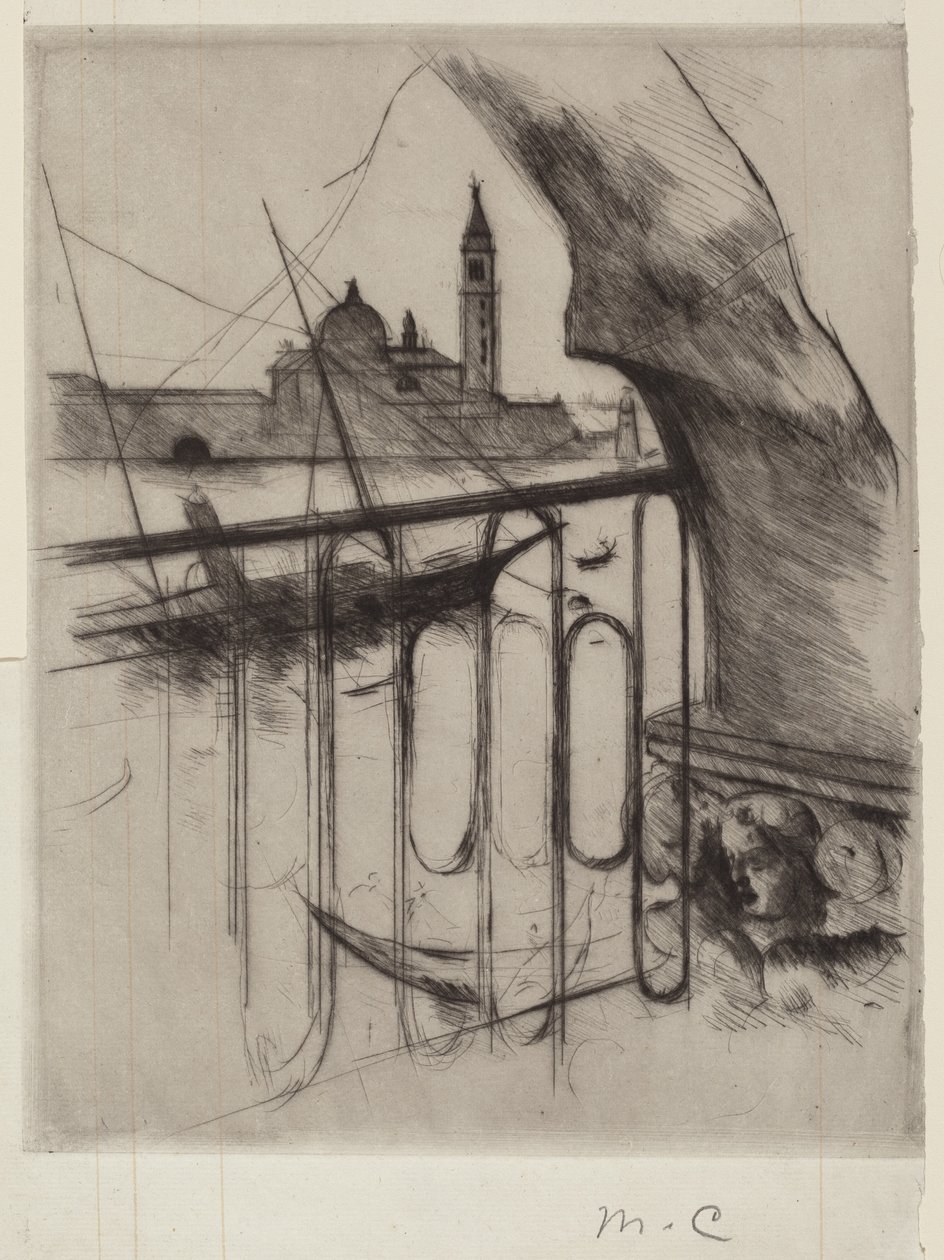 Widok na Wenecję autorstwa Mary Cassatt