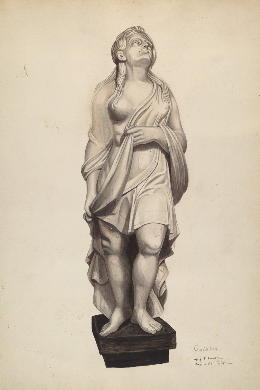 Galatea figurant, c. 1940. autorstwa Mary E Humes