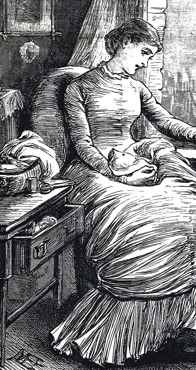 Kobieta przerywa regenerację autorstwa Mary Ellen Edwards