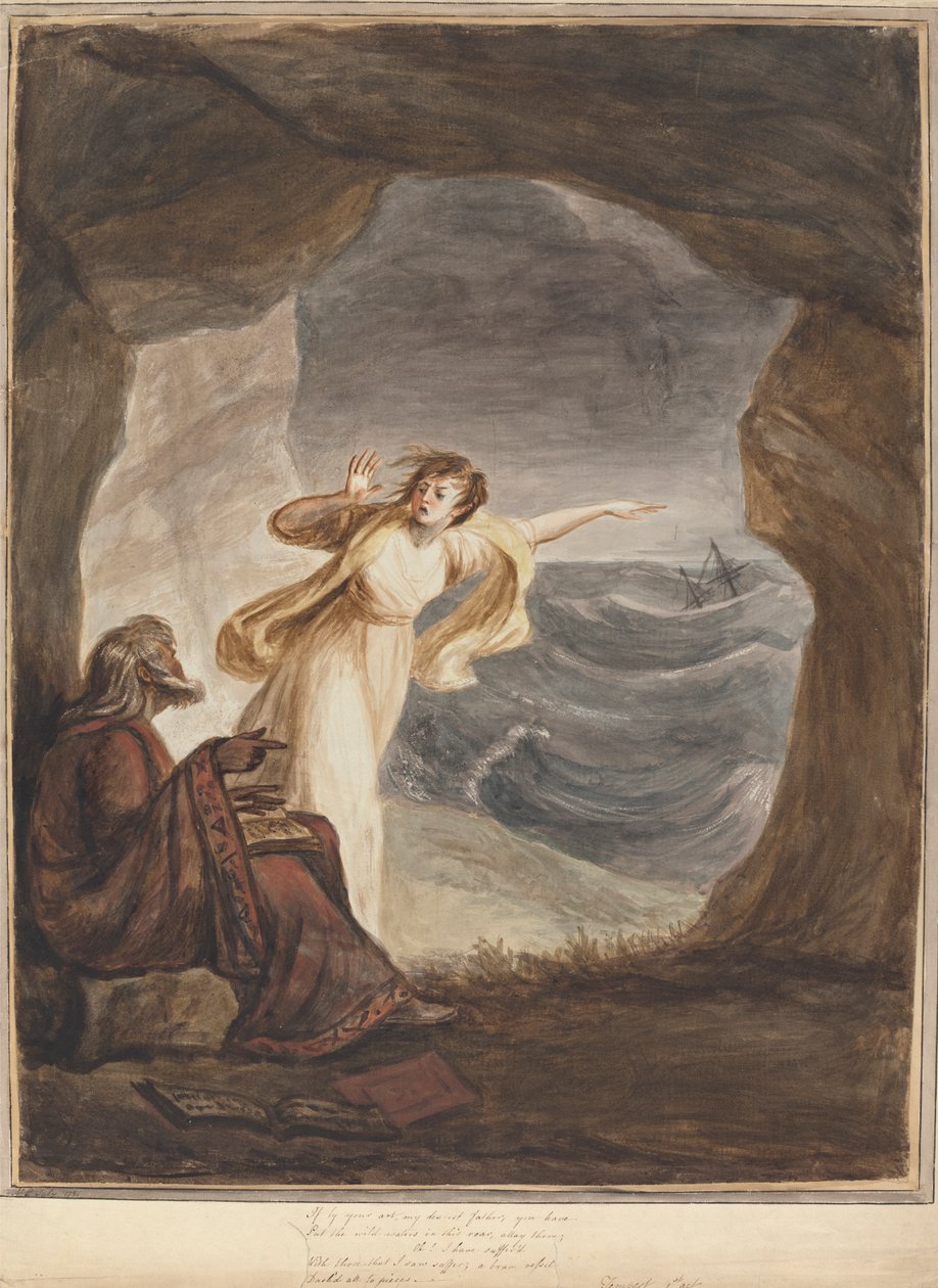 Prospero i Mirandę autorstwa Mary Hoare
