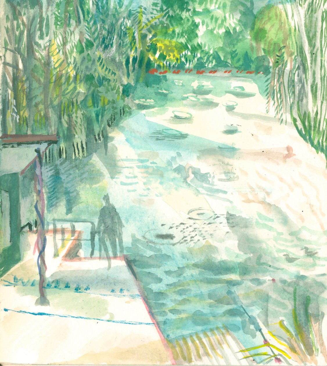 Staw damski, Hampstead Heath autorstwa Mary Kuper