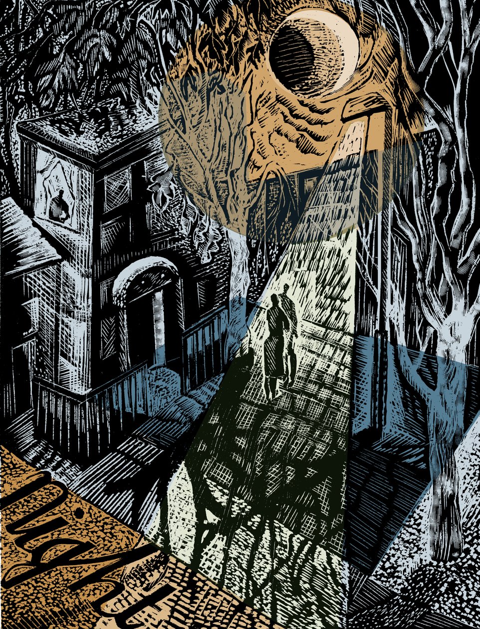 Noite, 2016 (vinil gravado)polonês autorstwa Mary Kuper