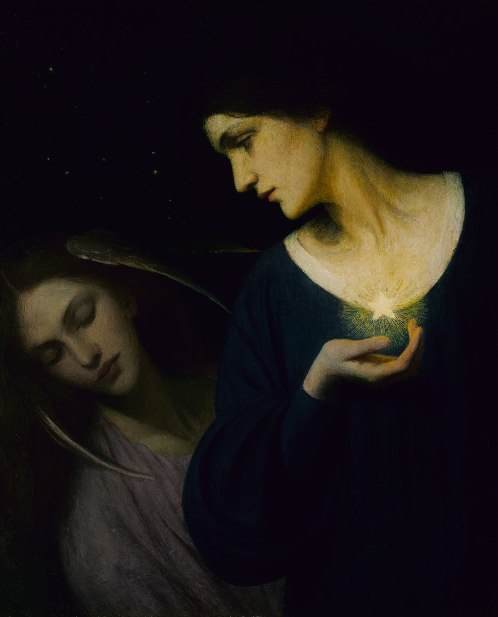 Noc i sen jej córki, 1902. autorstwa Mary L. Macomber