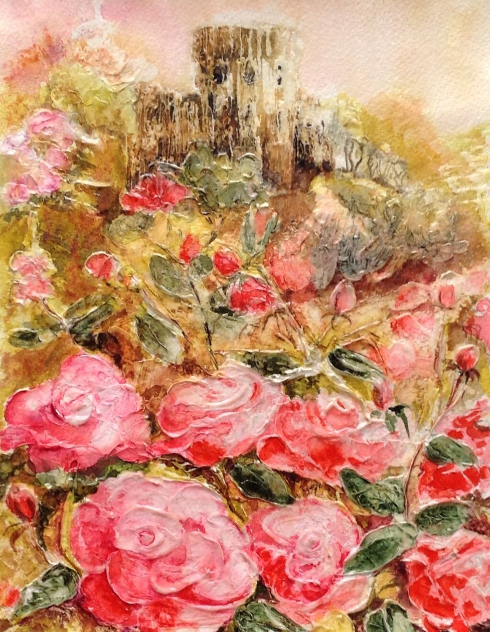 Róże w ogrodach Windsor autorstwa Mary Smith