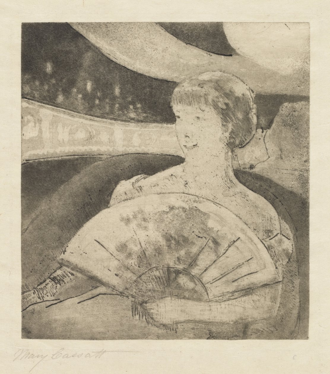 W loży Opery autorstwa Mary Cassatt