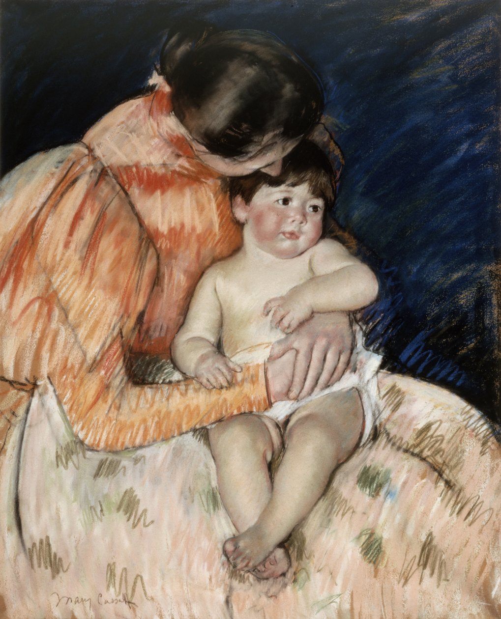 Matka i dziecko autorstwa Mary Stevenson Cassatt
