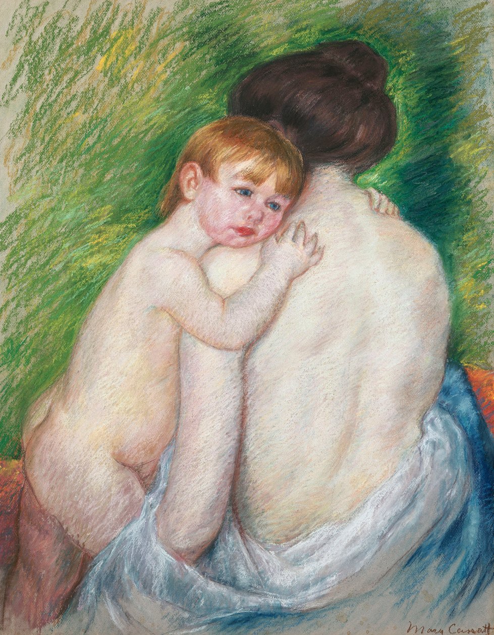 Nagie plecy, 1906 autorstwa Mary Cassatt