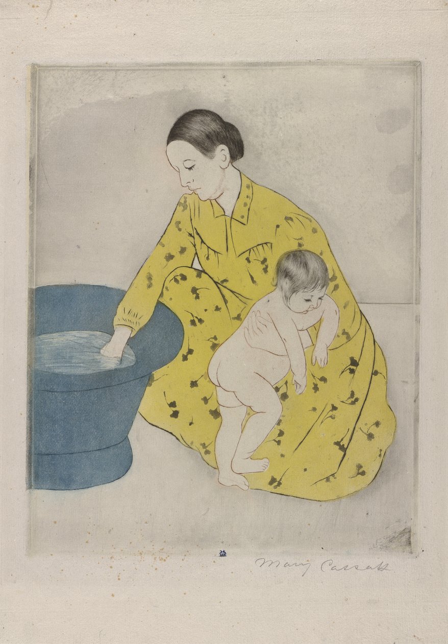 Łaźnia, 1890-91 autorstwa Mary Cassatt