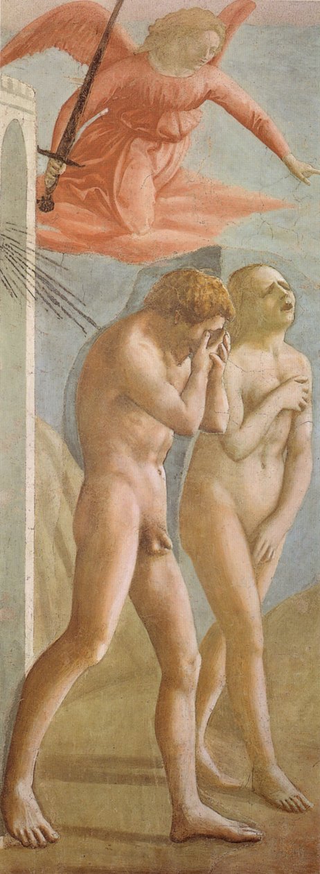 Wygnanie z ogrodu Eden autorstwa Masaccio
