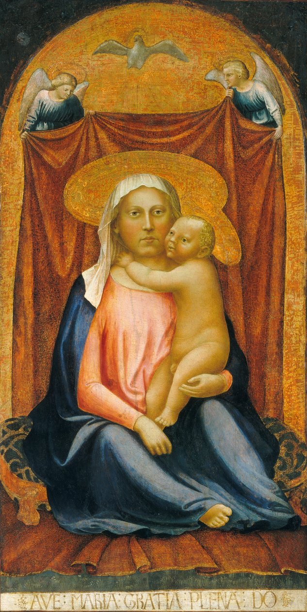 Madonna pokory autorstwa Masaccio