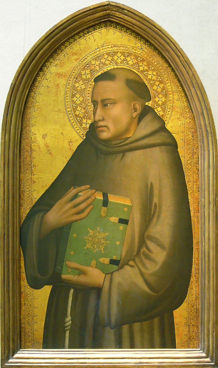 Św. Antoni Padewski, ca. 1340. autorstwa Maso di Banco