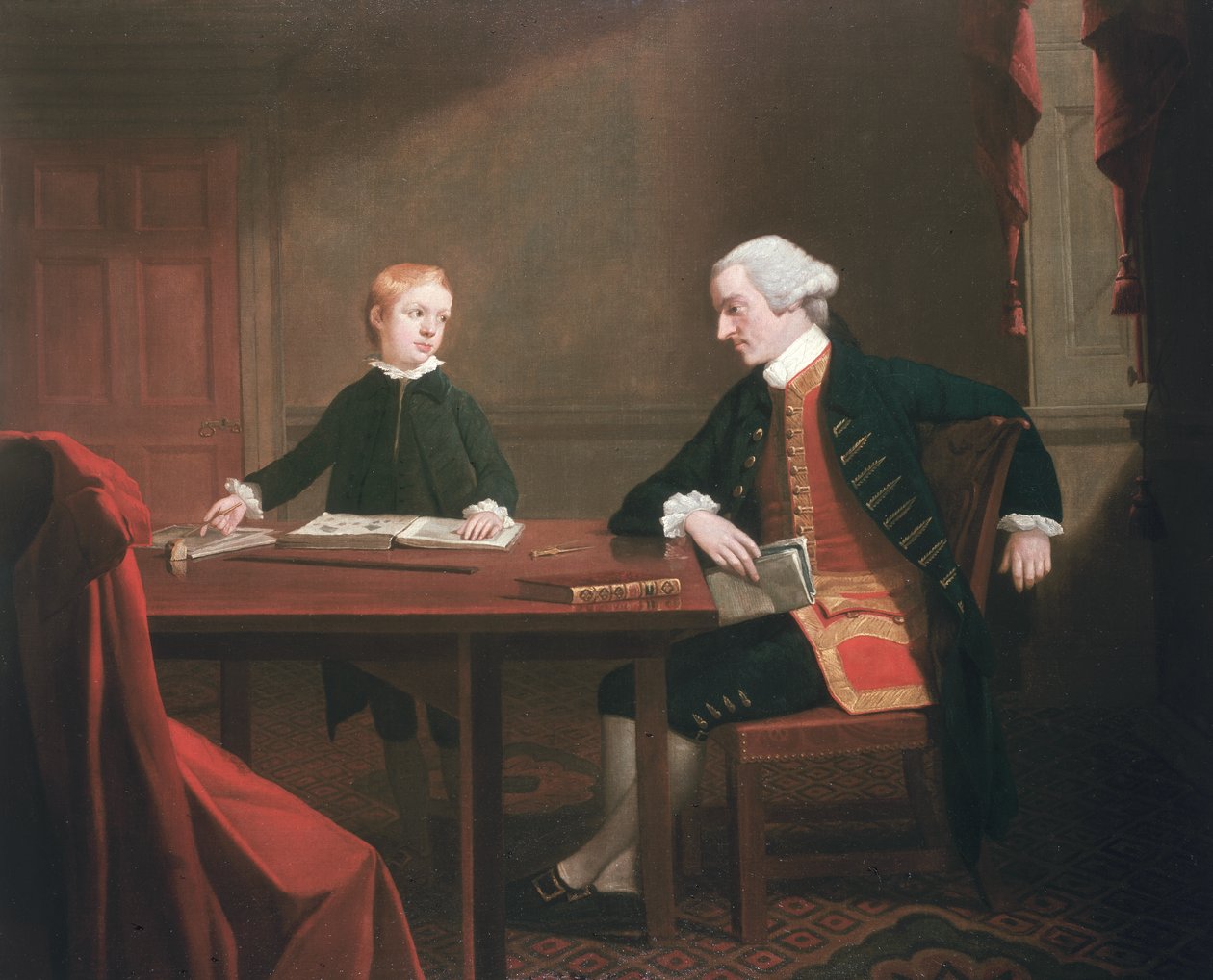 Samuel Smith i jego syn William, ok. 1770 r. autorstwa Mason Chamberlin