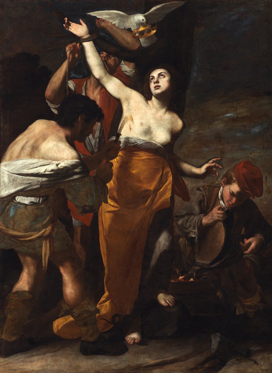 Męczeństwo św. Agaty, ok. 1619. autorstwa Massimo Stanzione