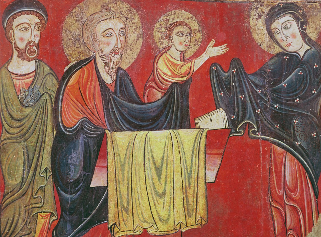 Ofiarowanie w świątyni, z frontu ołtarzowego Santa Maria d
