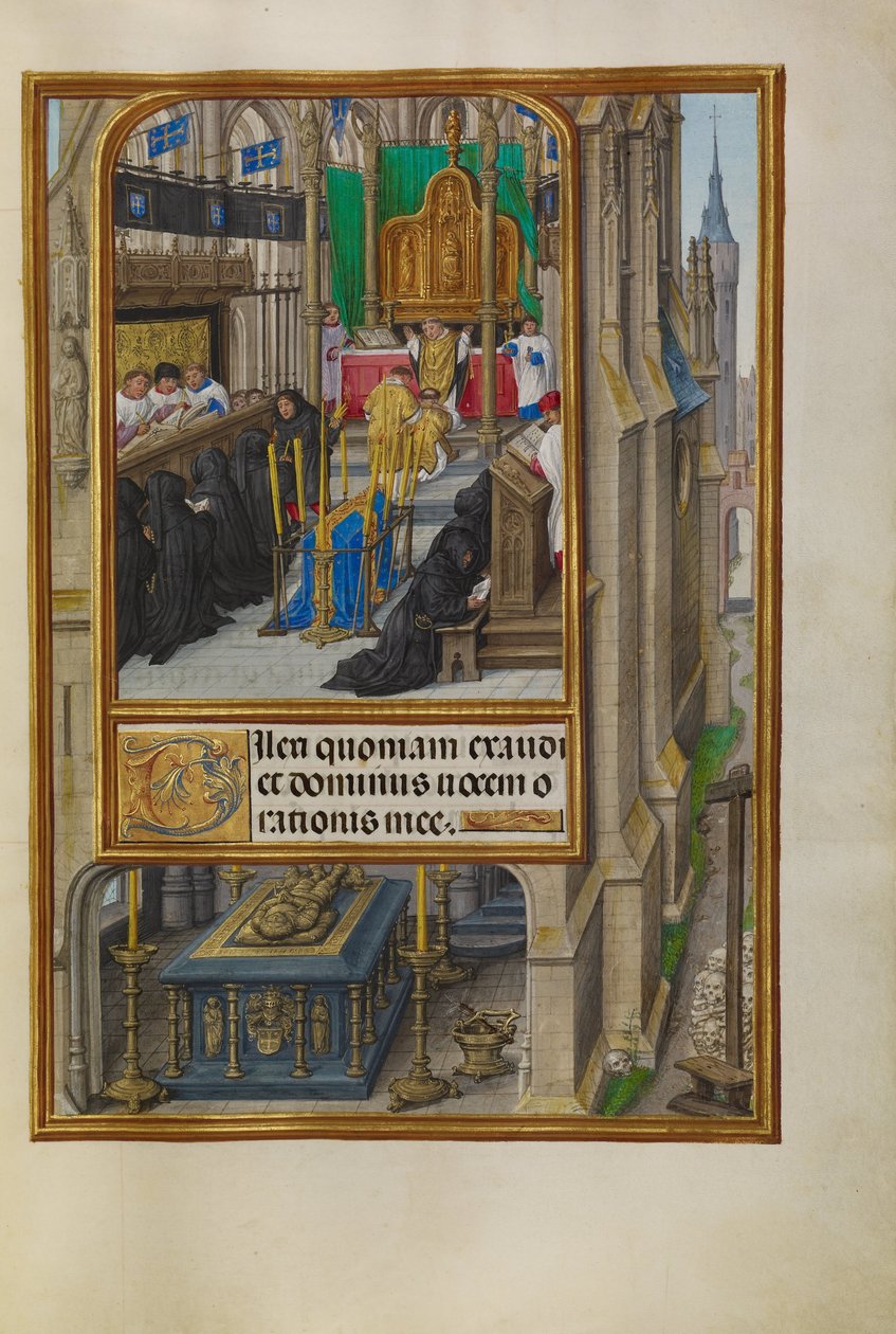 Biuro Umarłych autorstwa Master of James IV of Scotland