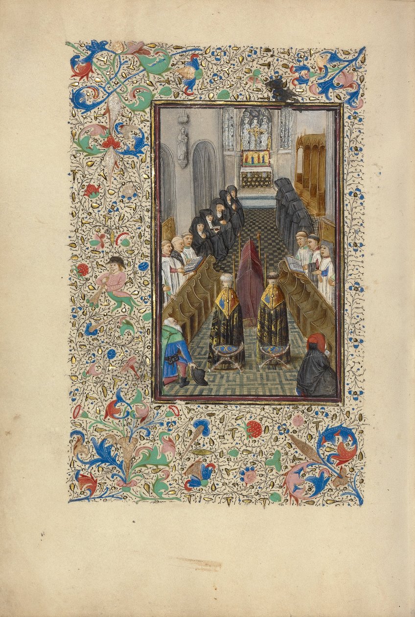 Biuro Umarłych autorstwa Master of Llangattock the Hours