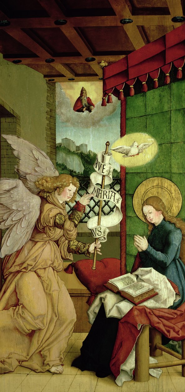 Zwiastowanie autorstwa Master of Messkirch