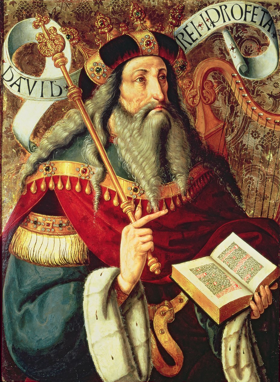 Prorok Dawid autorstwa Master of Riofrio