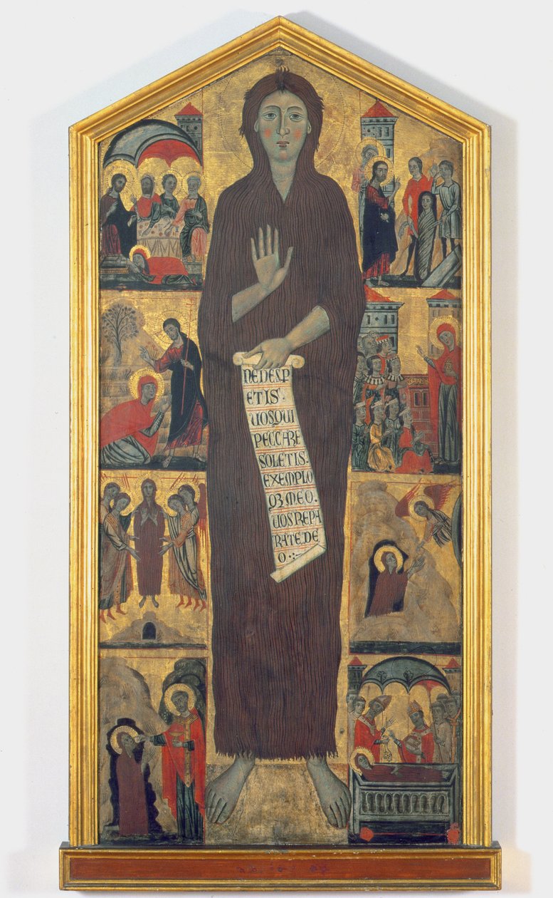 Pokutująca Magdalena (tempera na płycie) autorstwa Master of the Magdalen