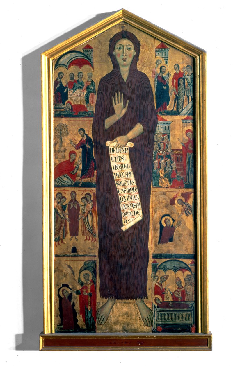 Św. Maria Magdalena z ośmioma scenami z jej życia (panel) autorstwa Master of the St. Mary Magdalene