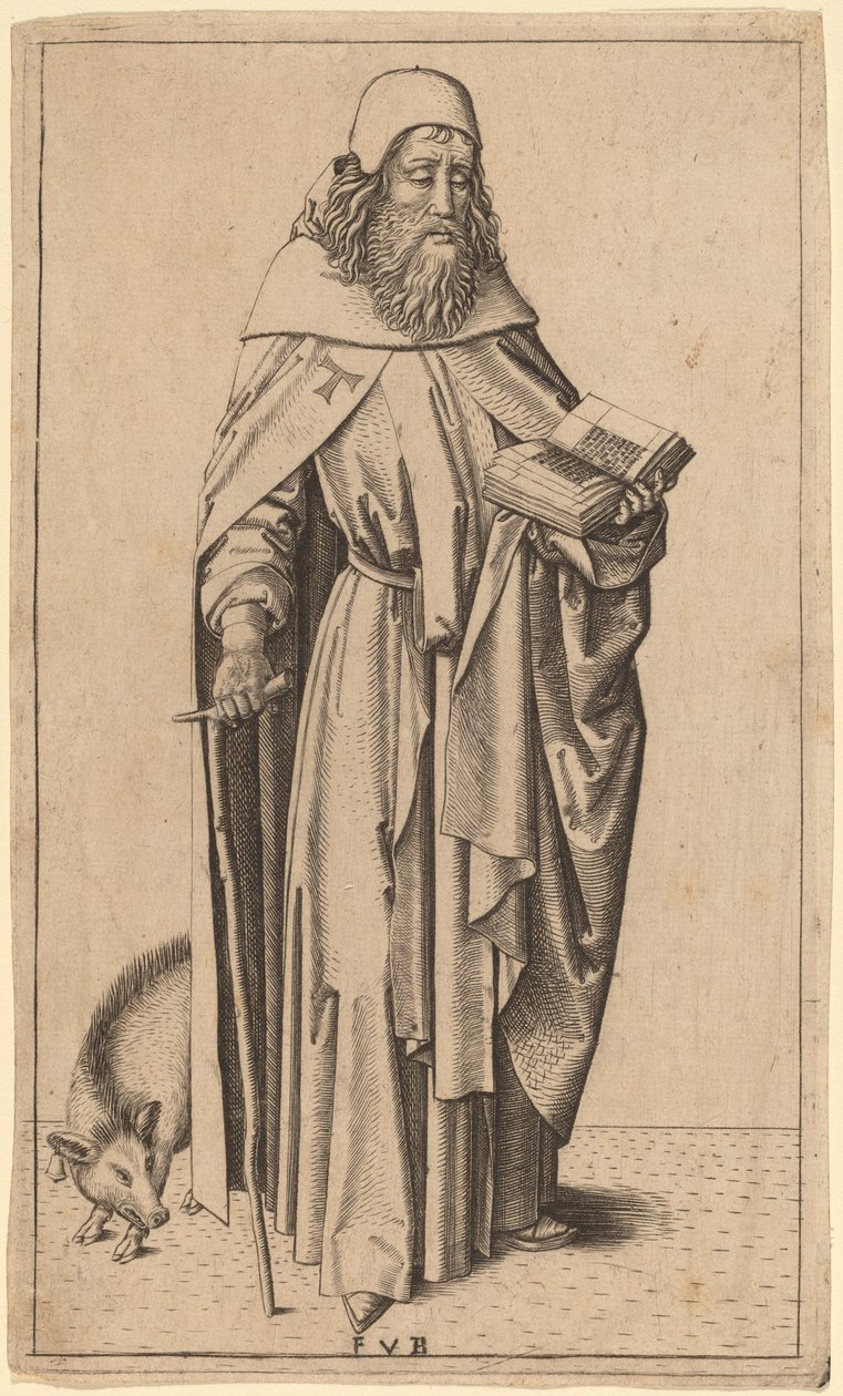 Święty Antoni autorstwa Master FVB