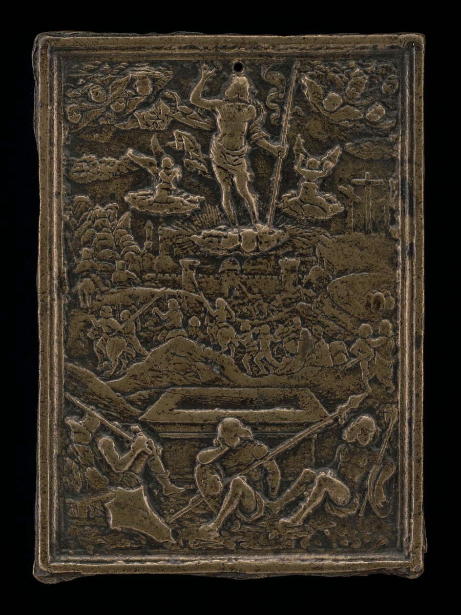 Zmartwychwstanie, c. 1500. autorstwa Master I.F.P.