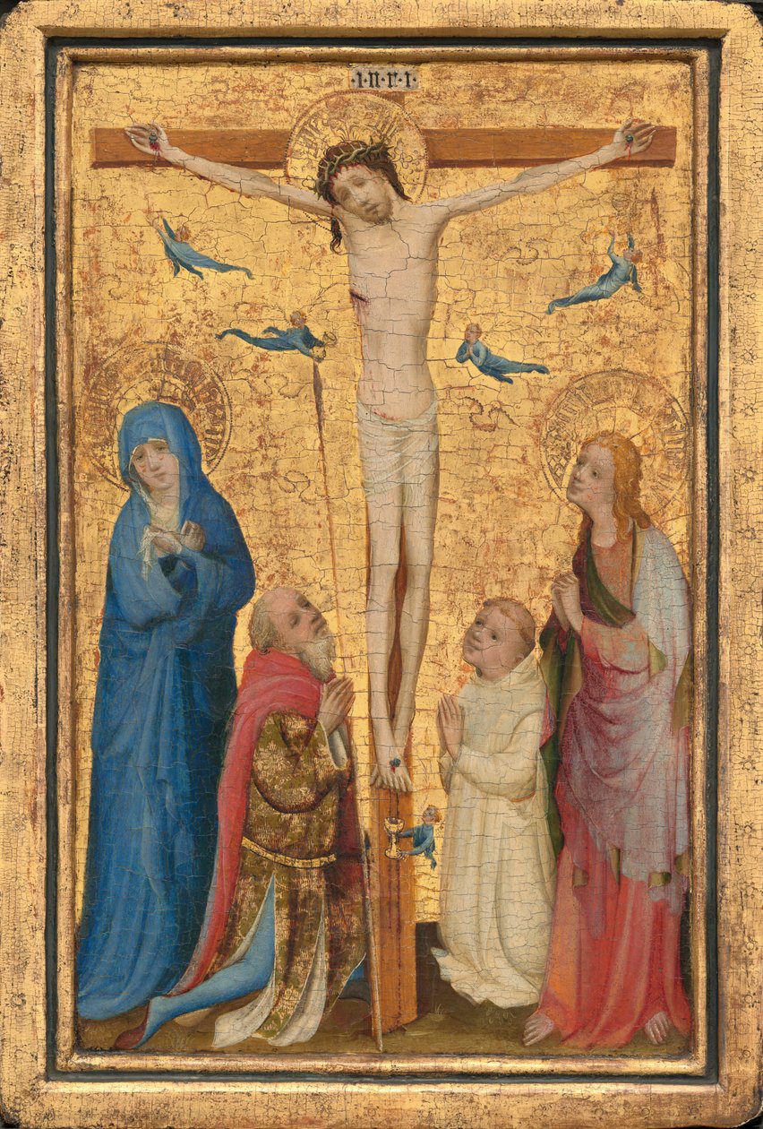 Ukrzyżowanie, c. 14001410. autorstwa Master of Saint Veronica