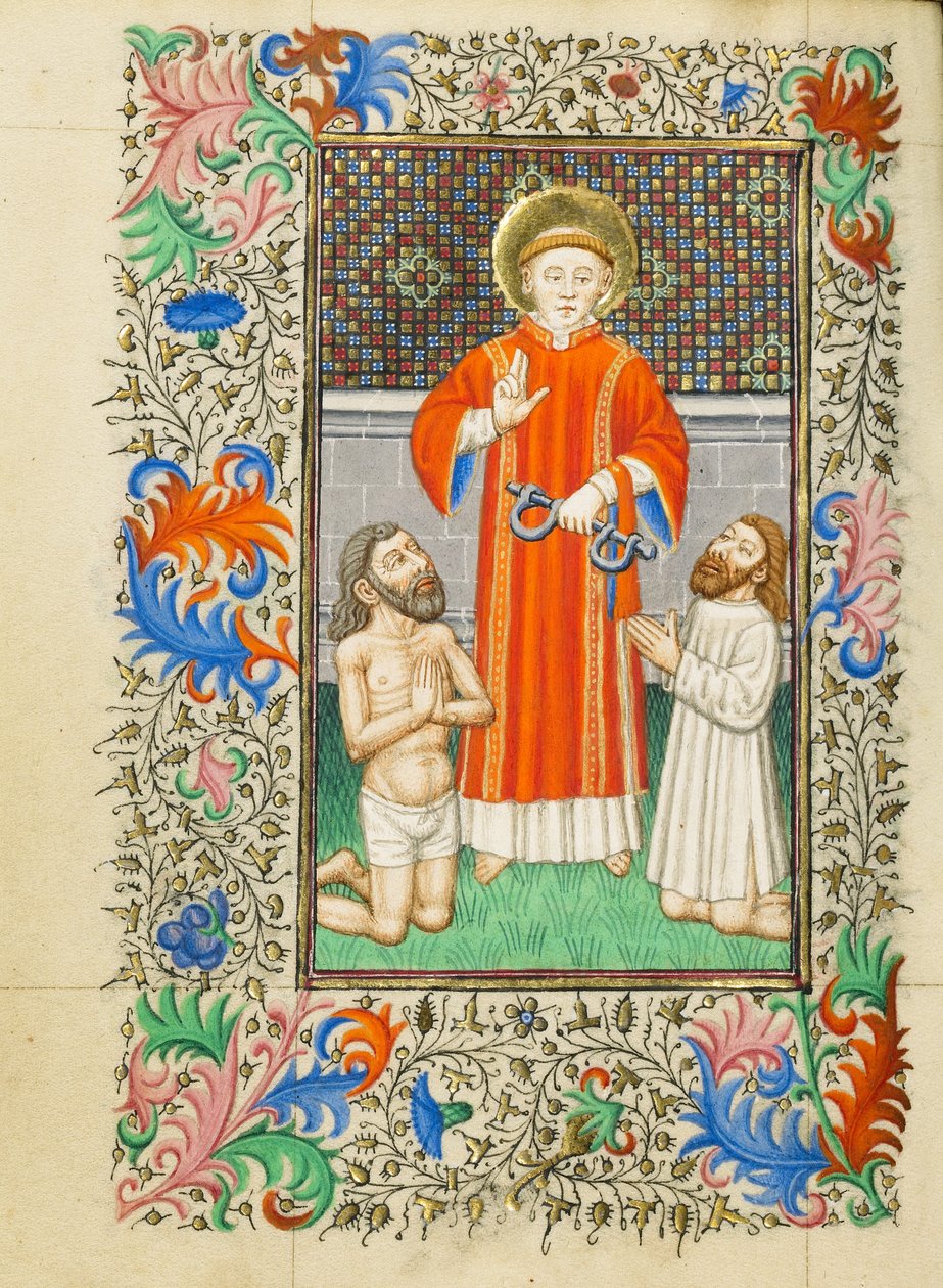 Święty Leonard autorstwa Master of Sir John Fastolf