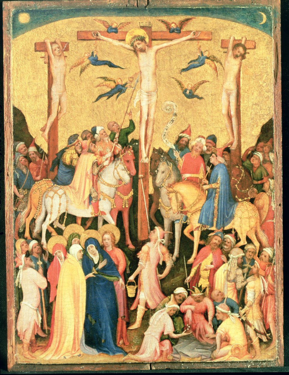 Kalwaria (olej na desce) autorstwa Master of St. Veronica