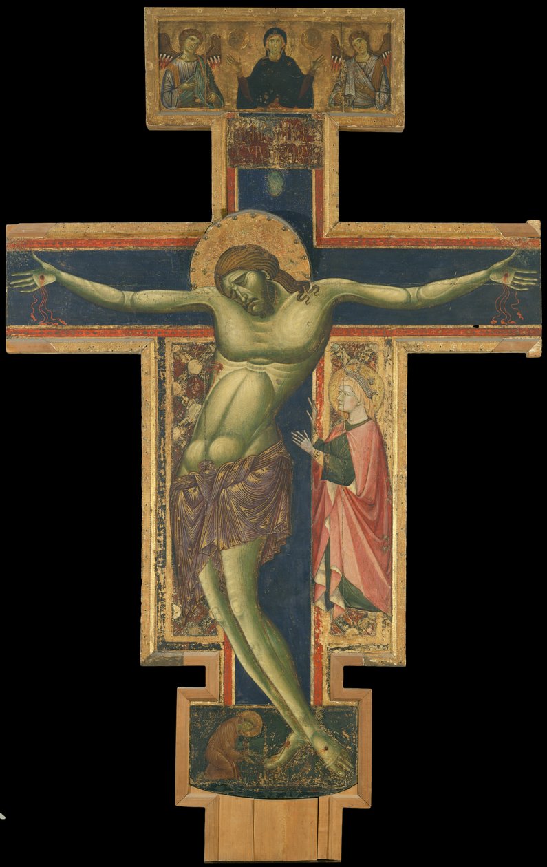 Krucyfiks autorstwa Master of the Borgo Crucifix