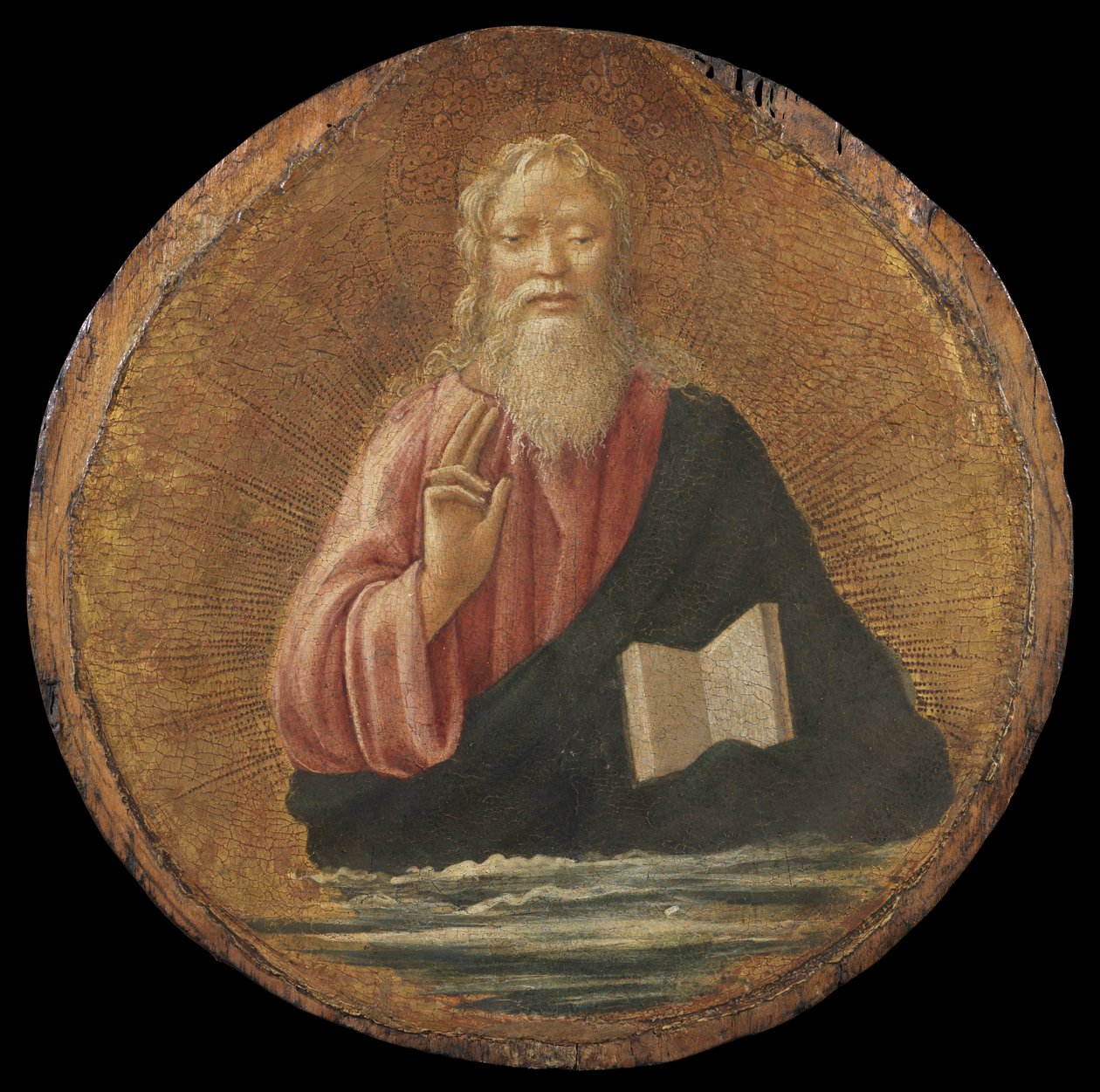 Bóg Ojciec, ok.1440-50 autorstwa Master of the Castello Nativity