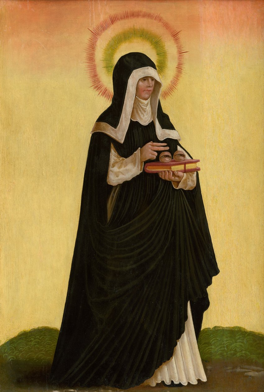 Święta Odyl, 1519. autorstwa Master of the Danube School