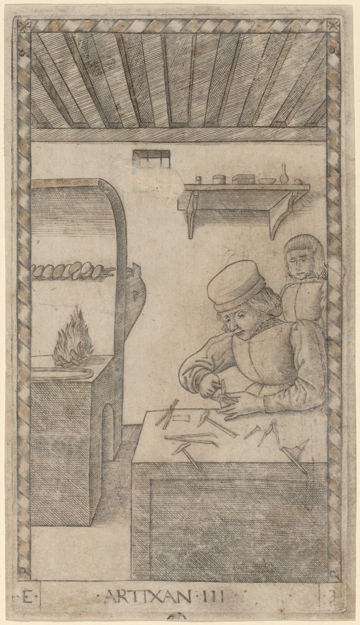 Zrobili (zrobili) autorstwa Master of the E Series Tarocchi