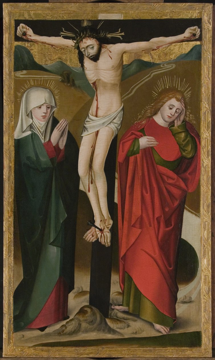 Ukrzyżowanie autorstwa Master of the Hanover Marktkirche Altar