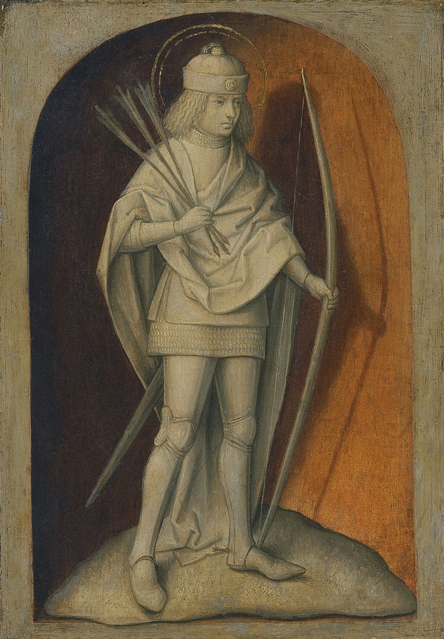 Św. Sebastian autorstwa Master of the Magdalen Legend