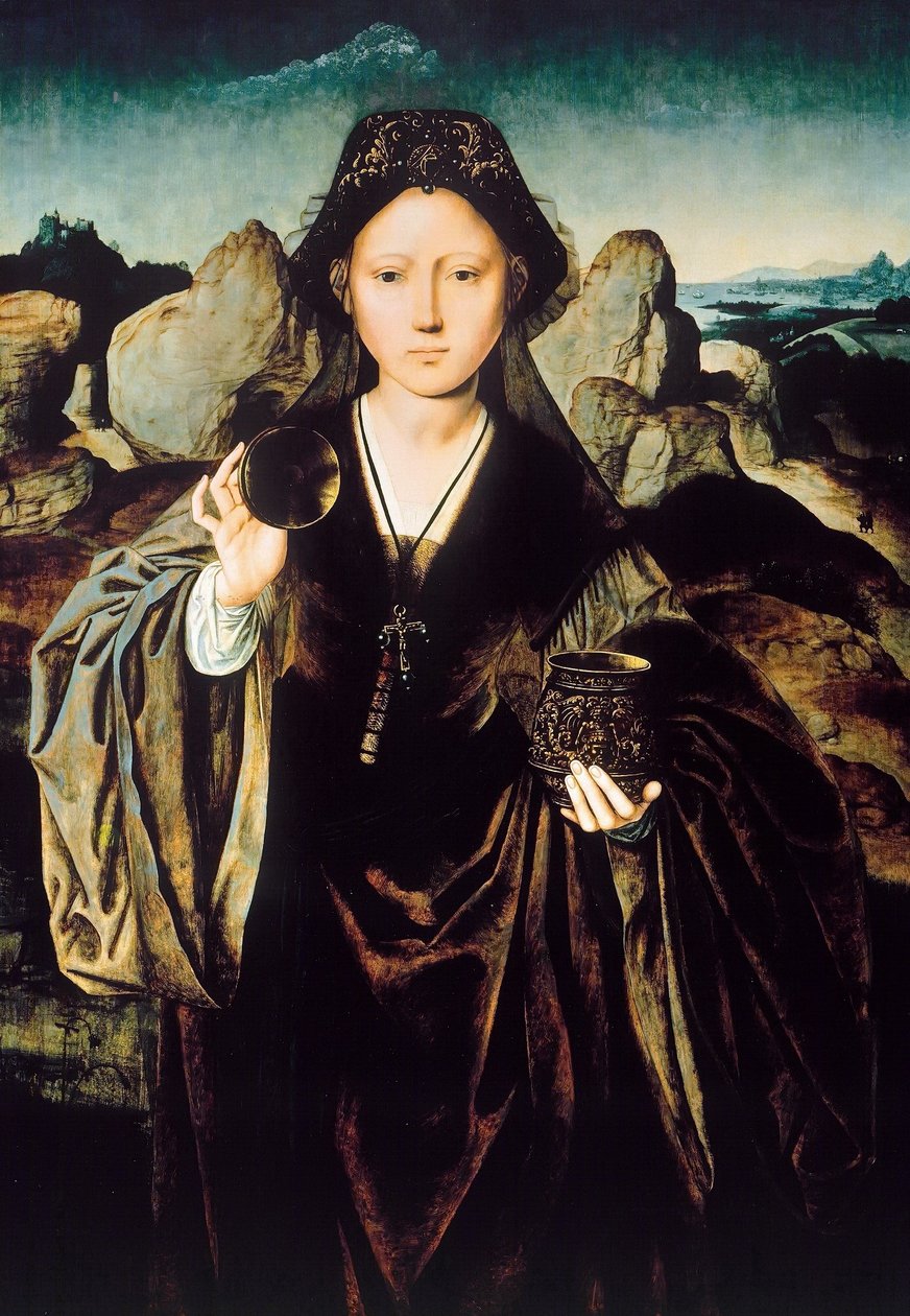 Maria Magdalena autorstwa Master of the Mansi Magdalen