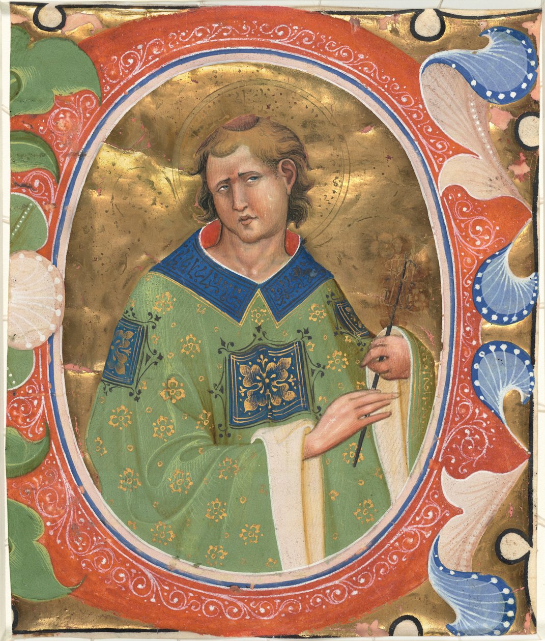 Św. Wawrzyńca autorstwa Master of the Murano Gradual