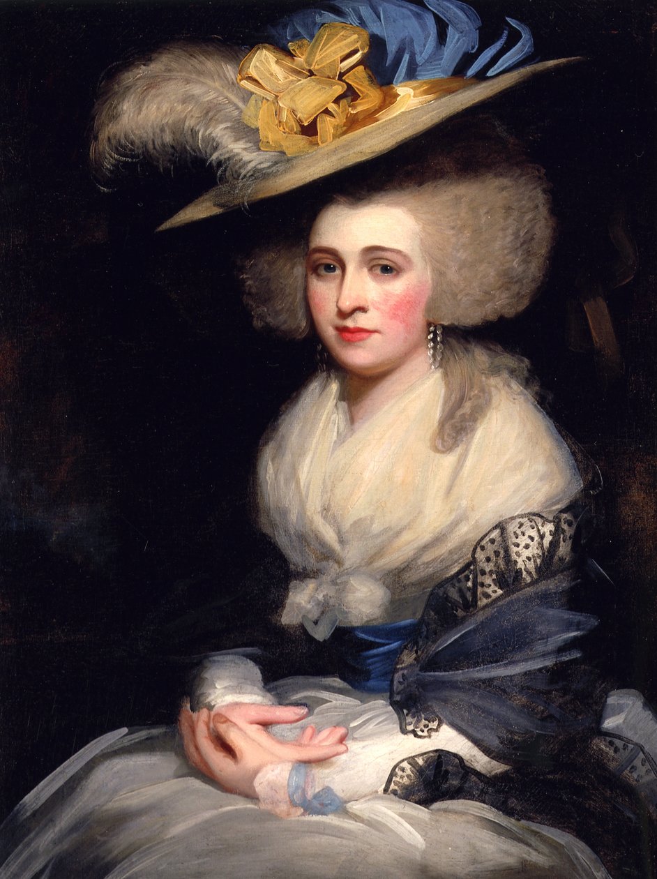 Abigail Adams Smith przez Mathera Browna, 1785 r. autorstwa Mather Brown